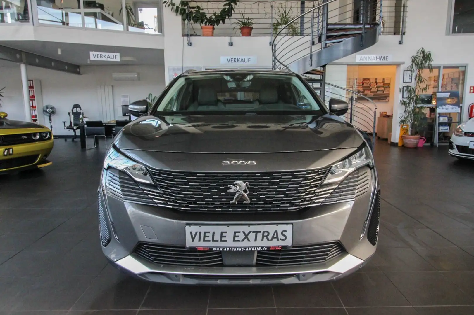 Peugeot 3008 Hybrid 225 Allure Pack/Virtual/LED/Alu/360° Grau - 2