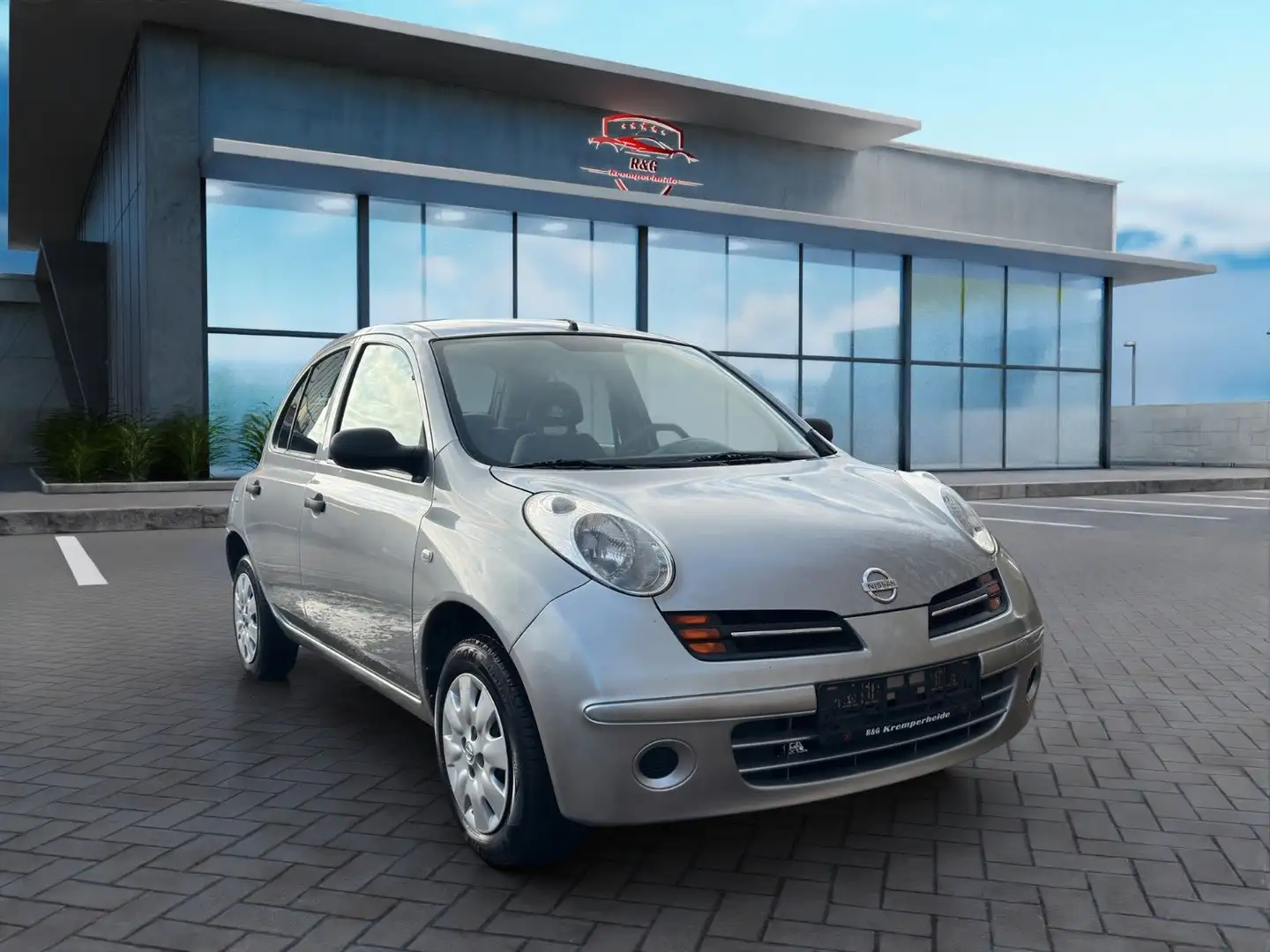Nissan Micra K12 (Tüv und Service Neu Automatik) Silber - 1