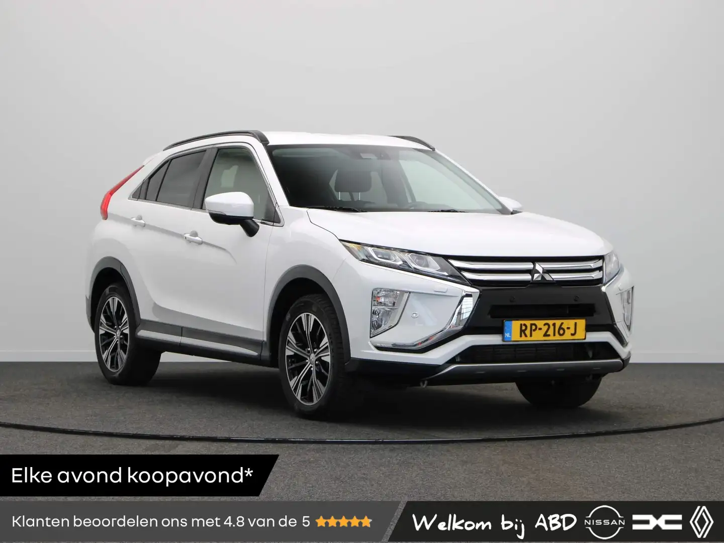 Mitsubishi Eclipse Cross 1.5 DI-T First Edition | Trekhaak 1600kg Geremd | Wit - 1
