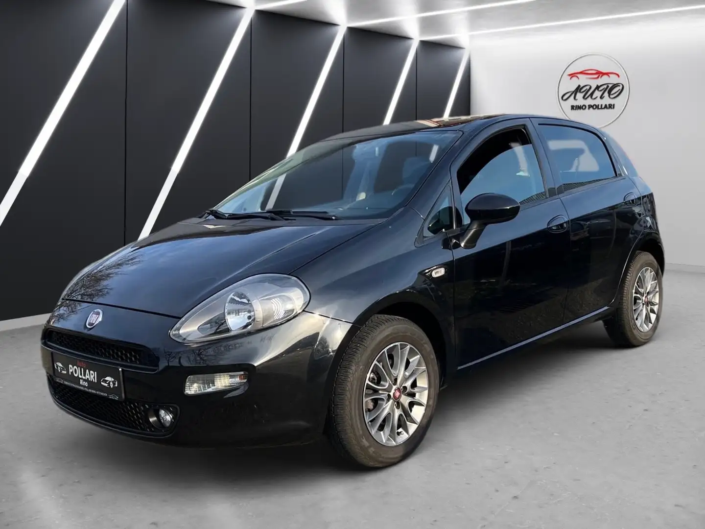 Fiat Punto Lounge Klimaautomatik 1.4 Чорний - 2