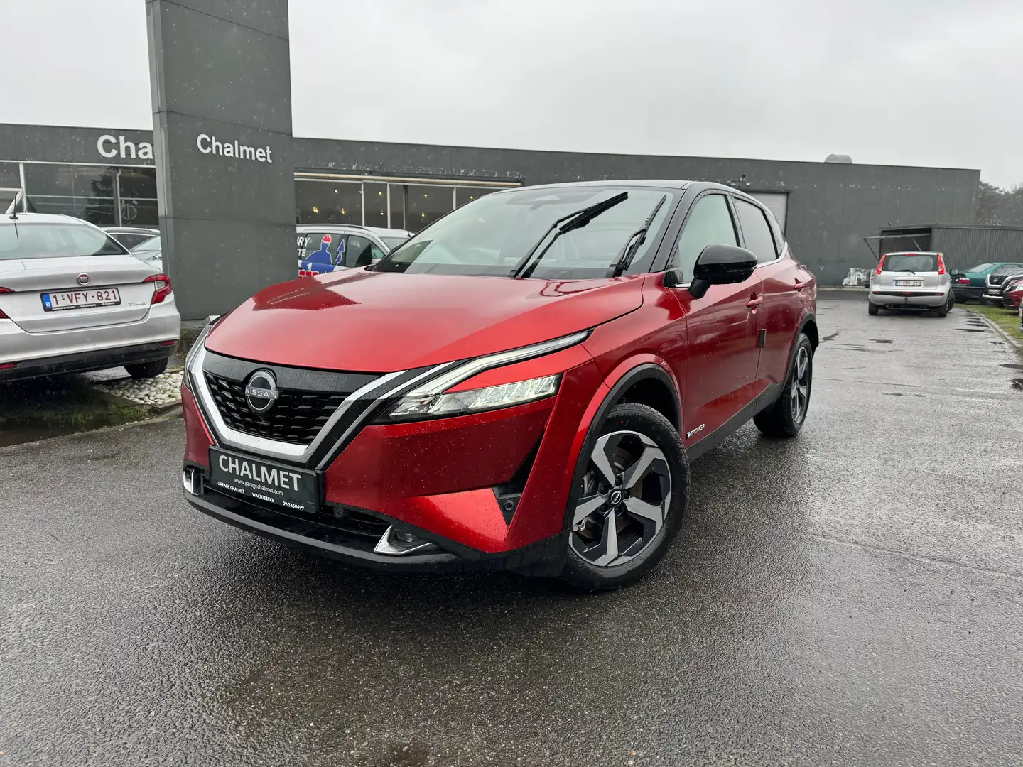 Nissan Qashqai 1.5 DIG-T e-Power N-Connecta + COLD PACK / 0KM / Rouge - 1