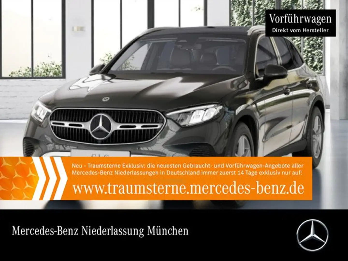 Mercedes-Benz GLC 200 4M AVANTG+PANO+AHK+LED+KAMERA+TOTW+KEYLESS Grau - 1