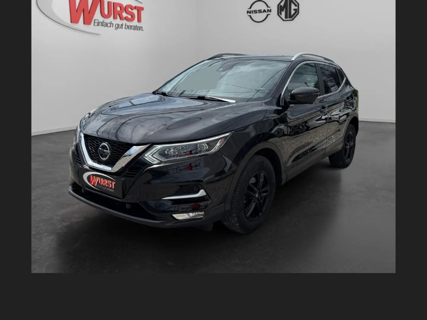Nissan Qashqai Tekna 4x4 1.7 dCi EU6d-T  Panorama-Glasdach Schwarz - 1