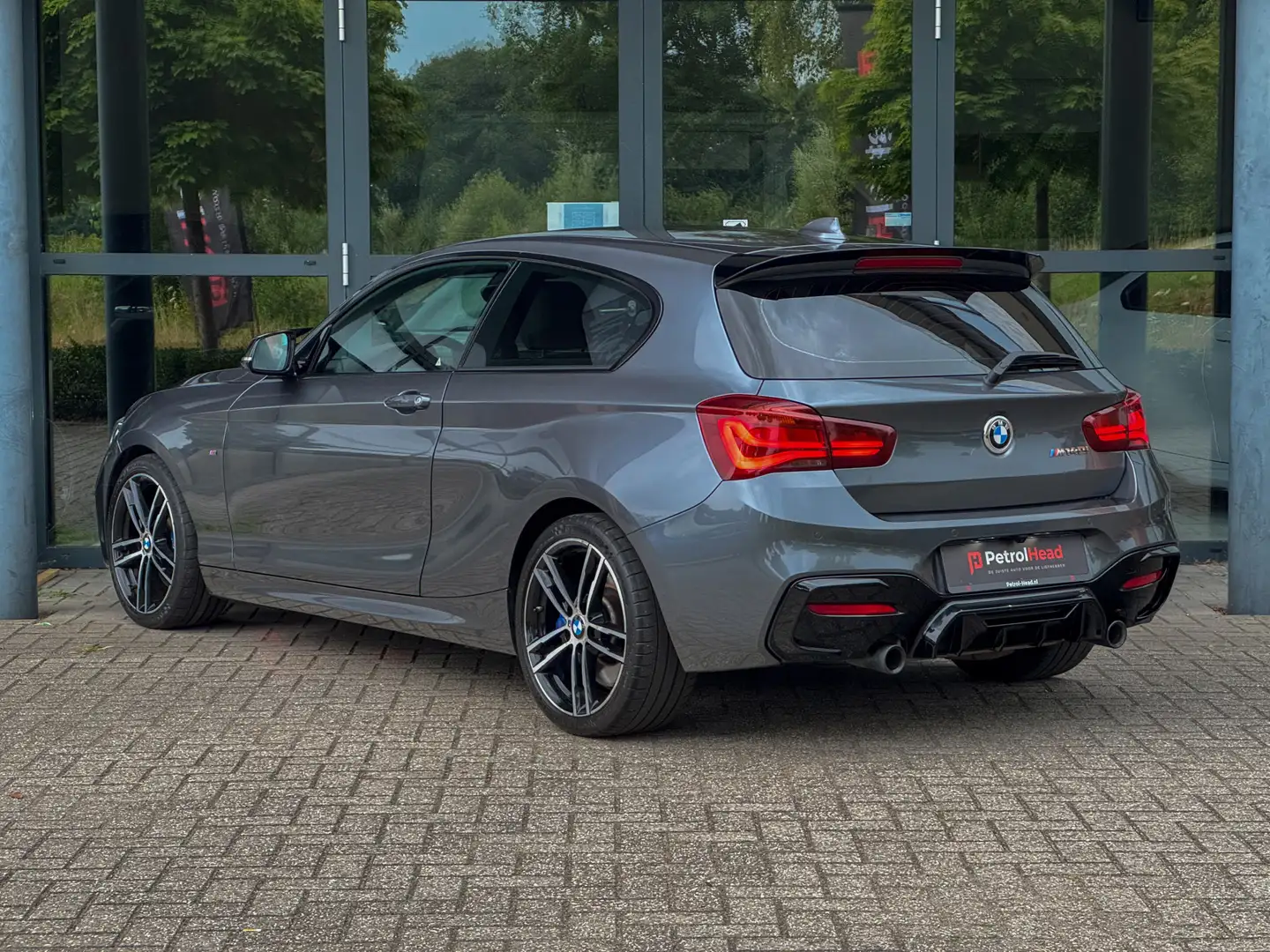 BMW 140 1-serie M140i High Executive, Lci 2, H&K, Camera, Grijs - 2