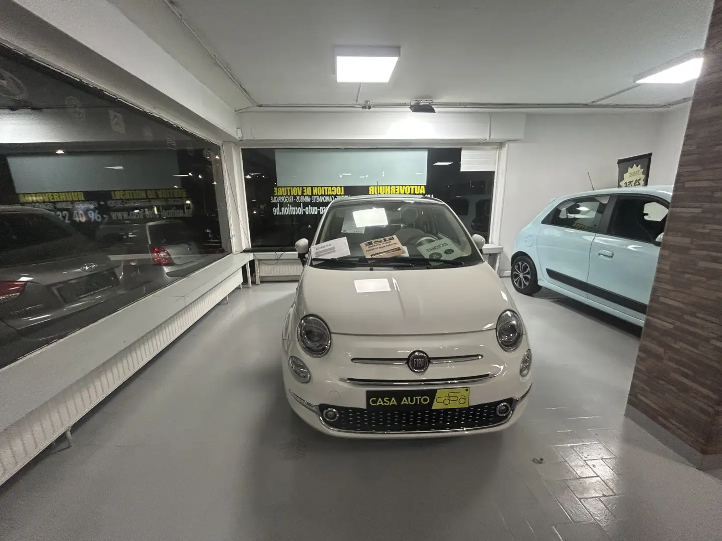 Fiat 500 500 1.2i Mirror Blanc - 2