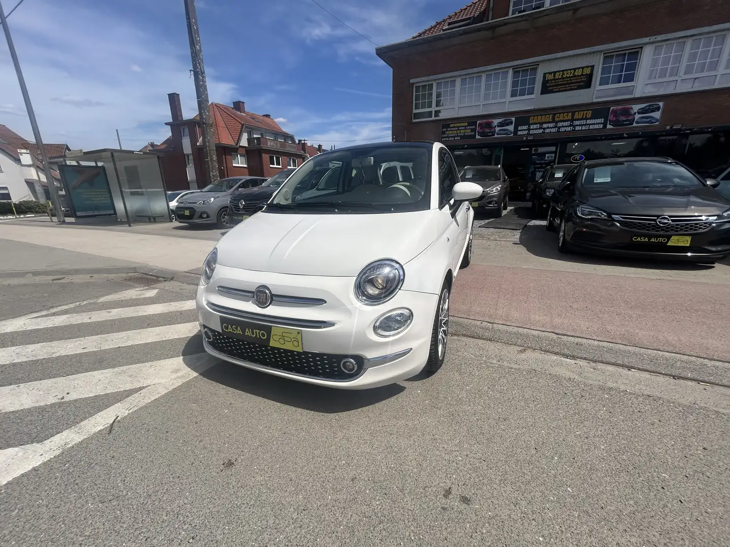 Fiat 500 500 1.2i Mirror Wit - 2