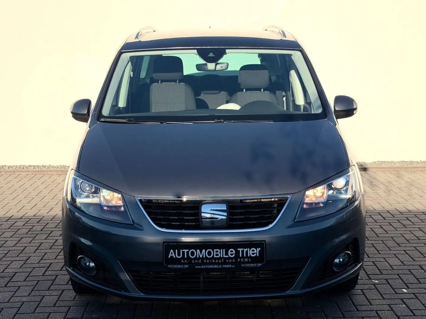 SEAT Alhambra 2.0 TDI DSG /7.SITZER/NAVI/ACC/AHK/CAM/ Gris - 2
