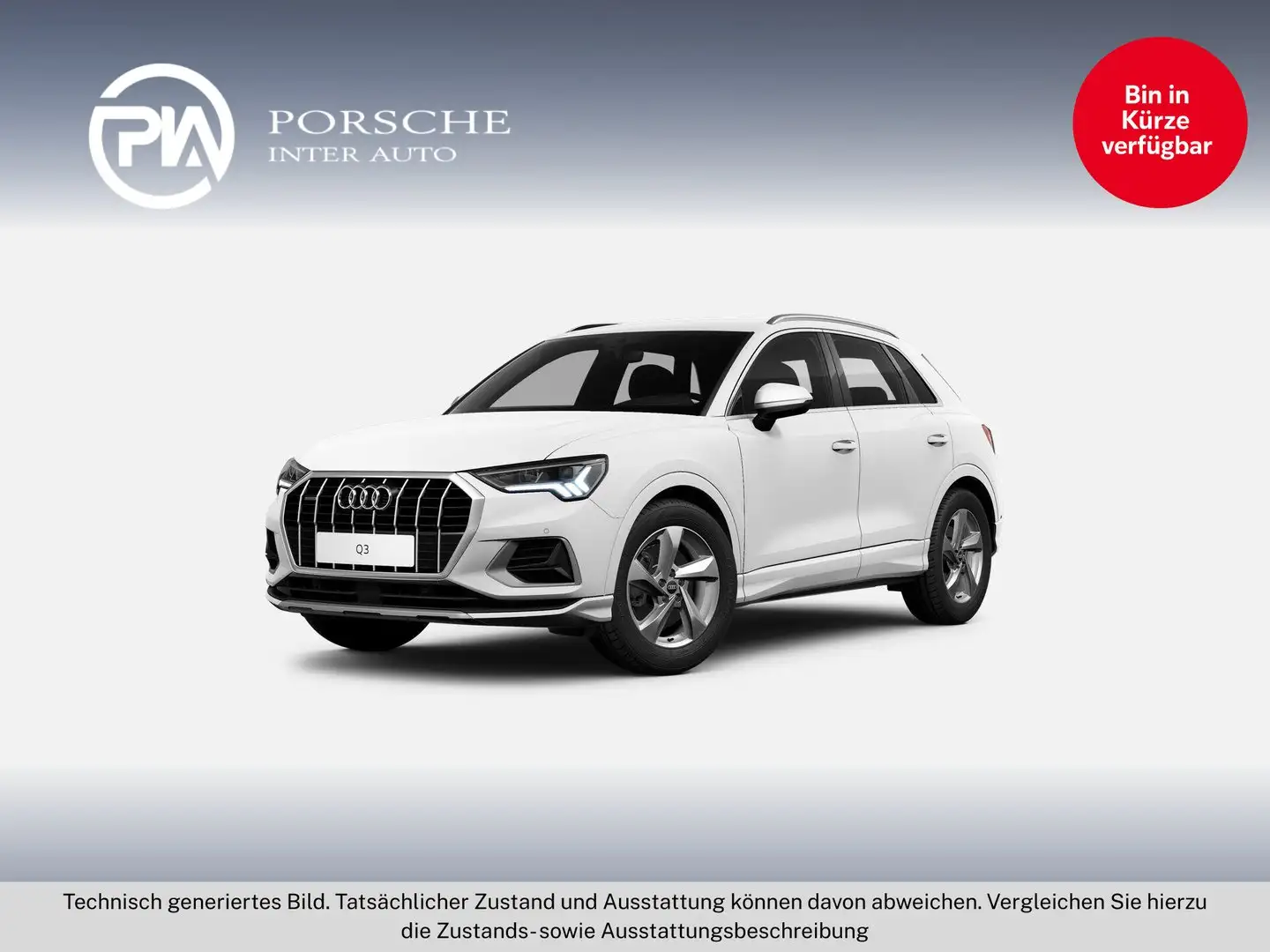 Audi Q3 40 TFSI quattro advanced exterieur Weiß - 1