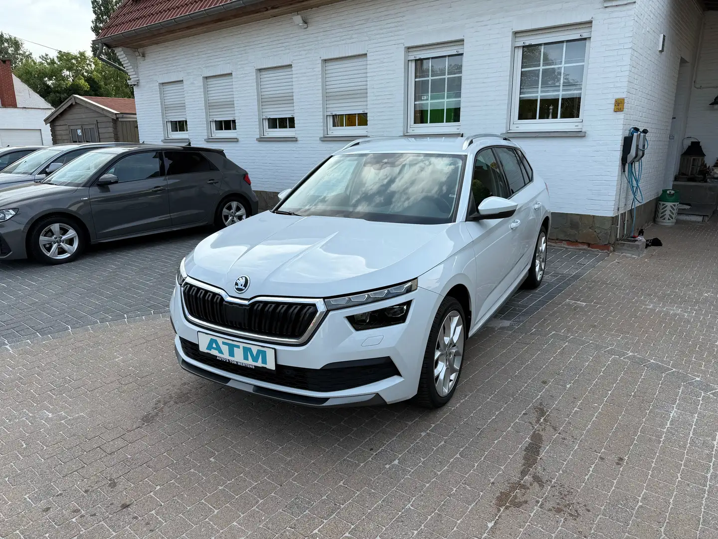 Skoda Kamiq 1.0 TSI Style DSG/Navi/pdc V&A/Airco/Sportzetels Weiß - 2