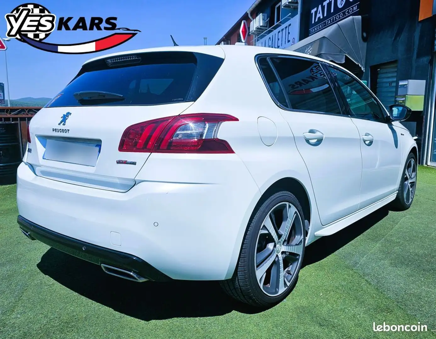 Peugeot 308 1.2 Puretech 130ch GT Line S&S 5p COURROIE DE DISTRIBUTION OK Weiß - 2