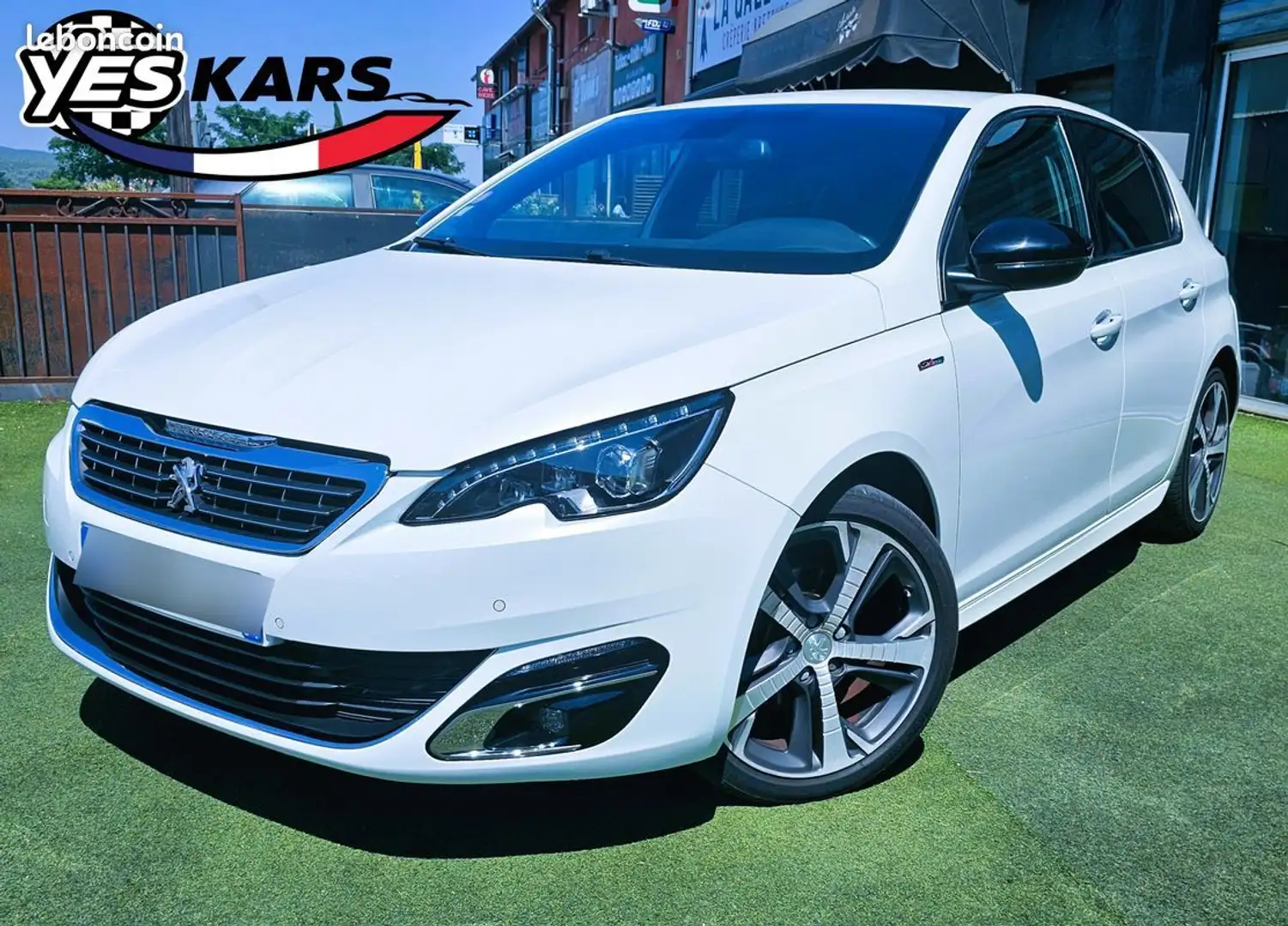 Peugeot 308 1.2 Puretech 130ch GT Line S&S 5p COURROIE DE DISTRIBUTION OK Weiß - 1