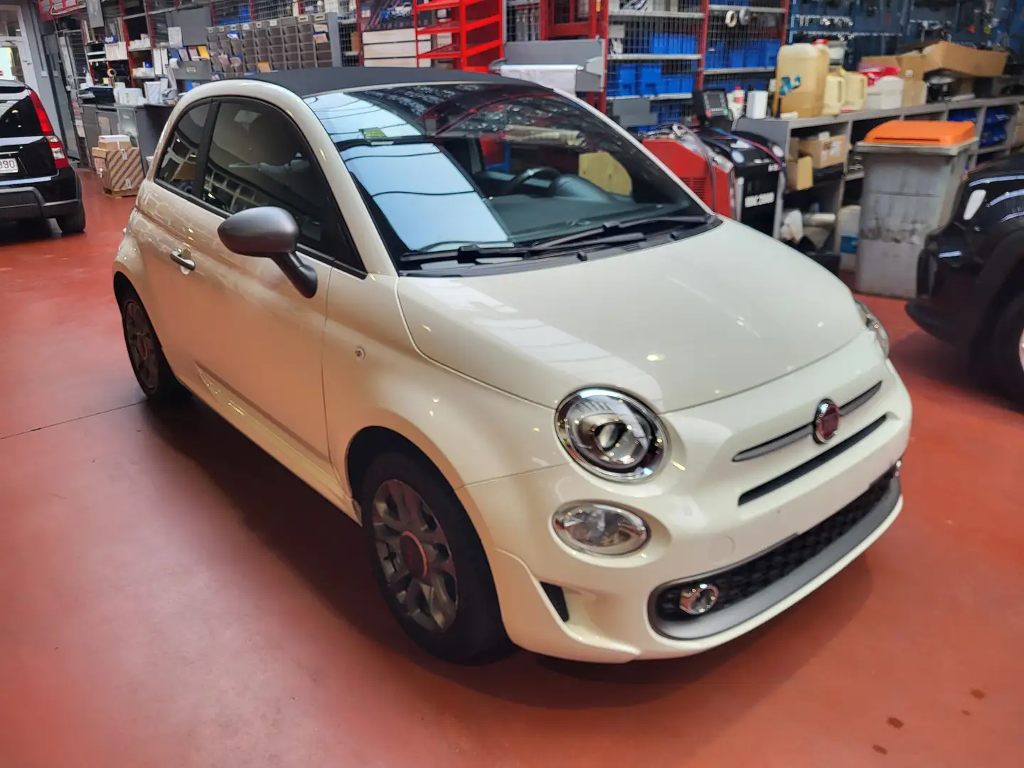 Fiat 500C 1.2i Sport Blanc - 1