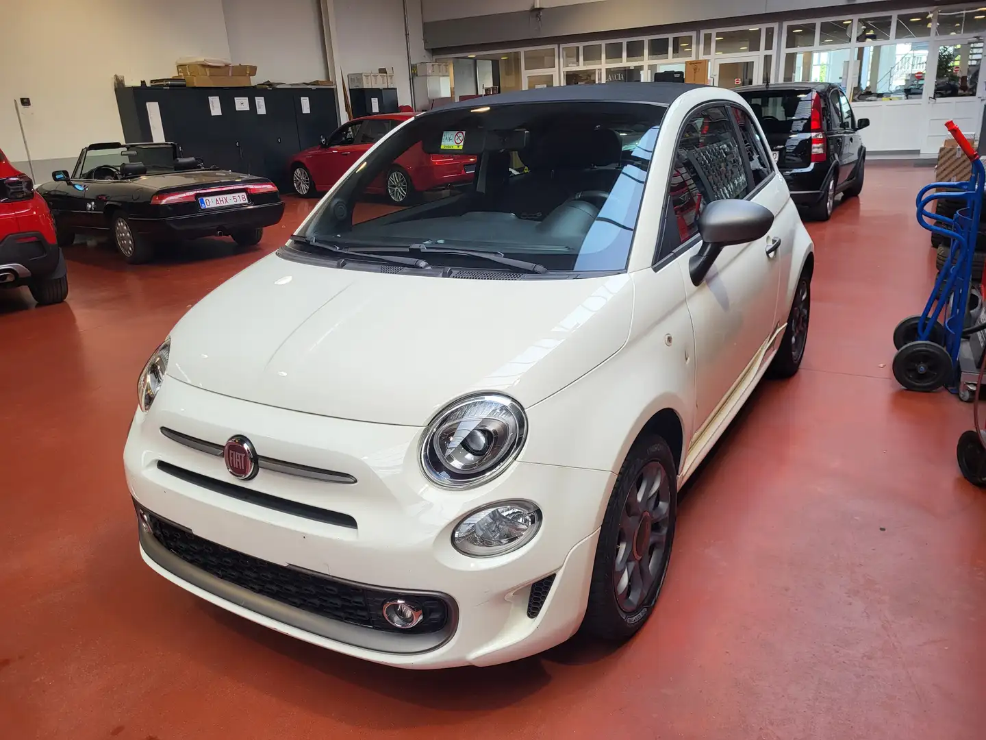 Fiat 500C 1.2i Sport Blanc - 2