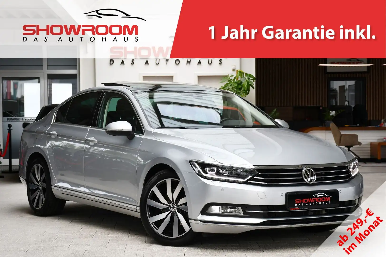 Volkswagen Passat Lim. Highline Massage Navi 360° ACC Pano Argento - 1