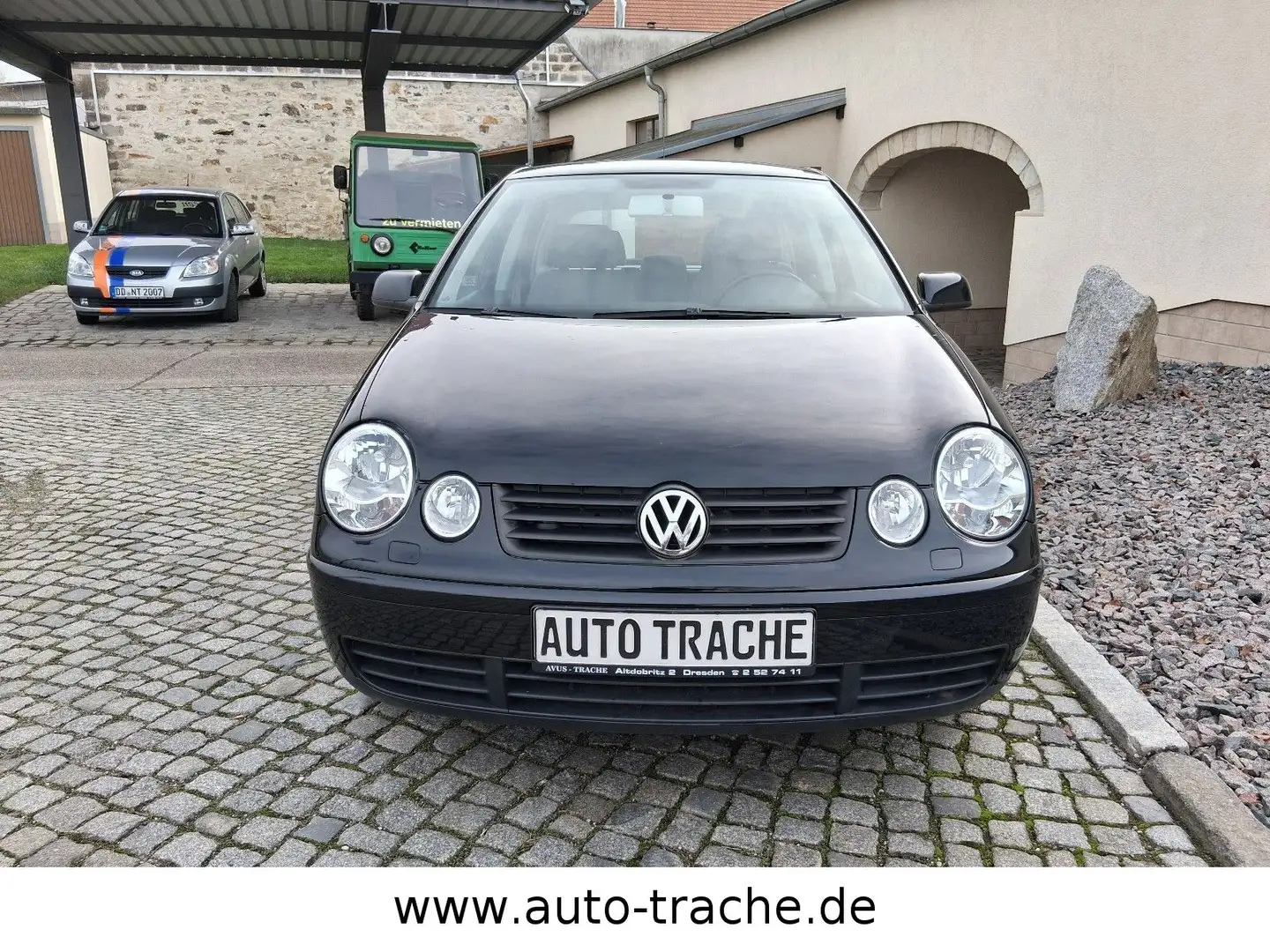 Volkswagen Polo IV 1.4 Comfortline SH Klimaautomatik ZV+FB Schwarz - 2