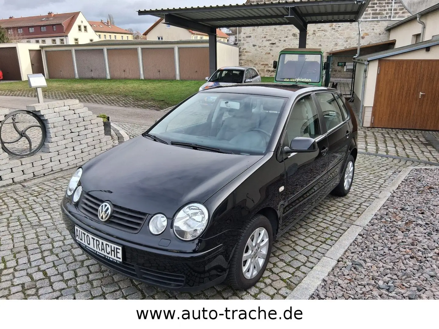 Volkswagen Polo IV 1.4 Comfortline SH Klimaautomatik ZV+FB Schwarz - 1