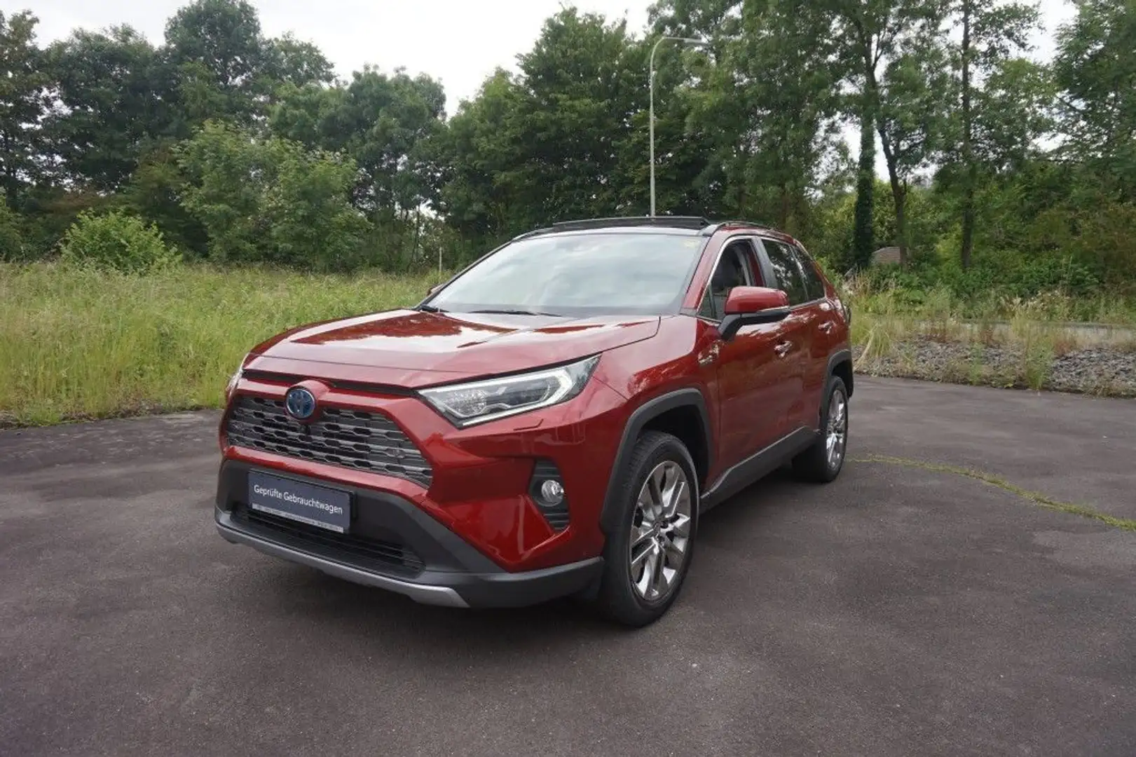 Toyota RAV 4 2.5 4x4 Hybrid Lounge Rouge - 2