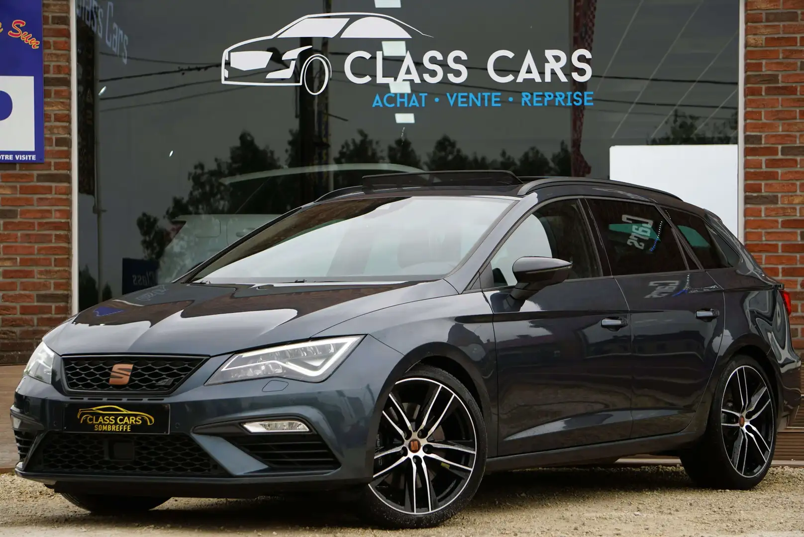 SEAT Leon 2.0 TSI Cupra 300cv 4Drive DSG COCKPIT TOIT-PANO Gris - 1