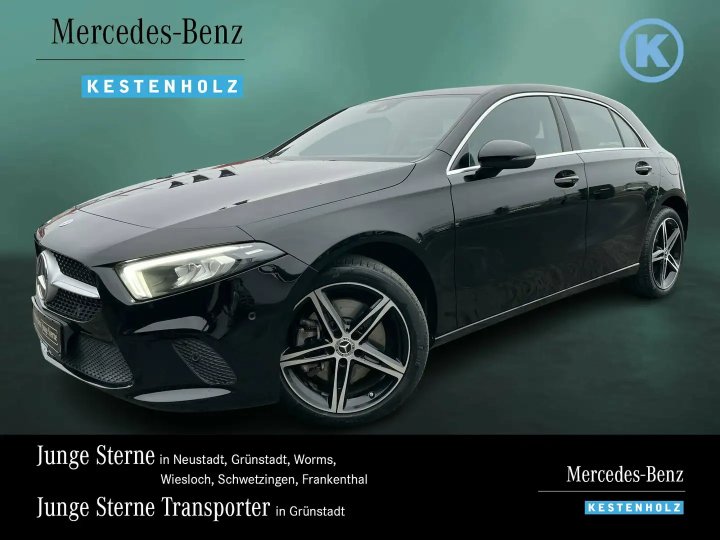 Mercedes-Benz A 250 A 250 e PROGRESSIVE+SOUND+SITZHZ+SPUR/BREMS+LED Schwarz - 1