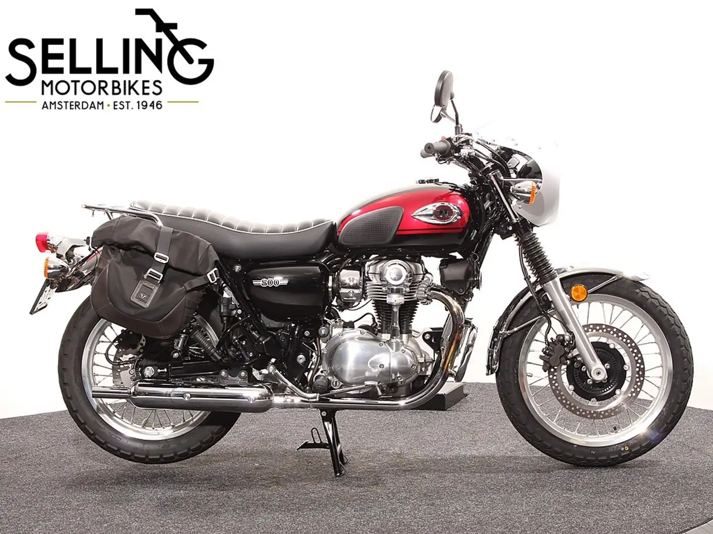 Kawasaki W 800 Rouge - 1