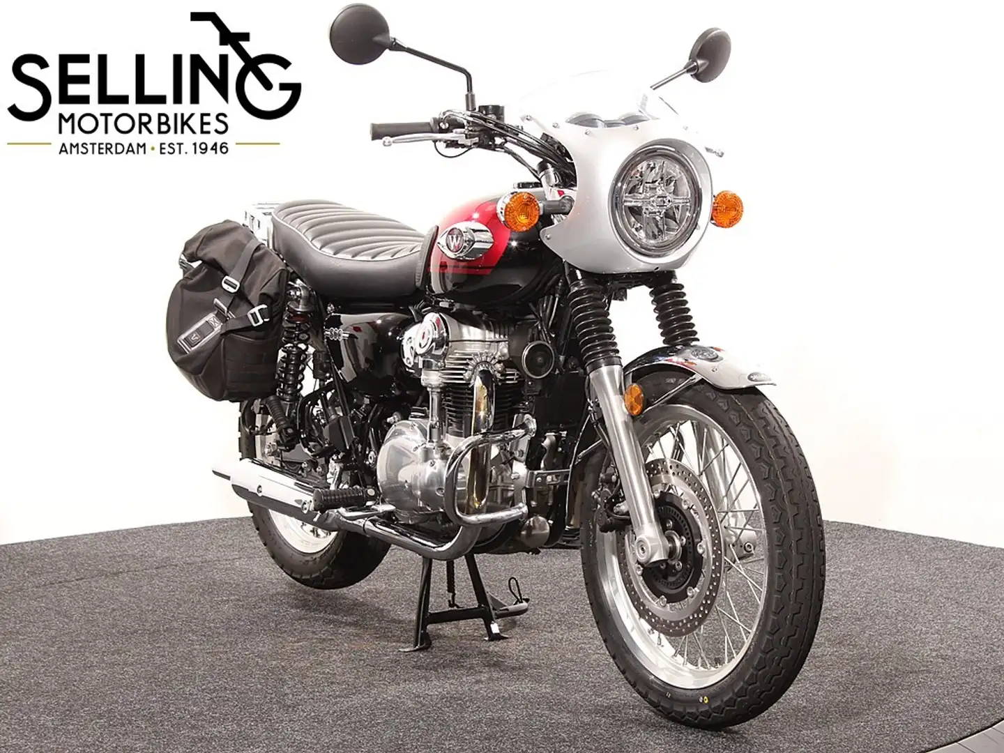 Kawasaki W 800 Rouge - 2