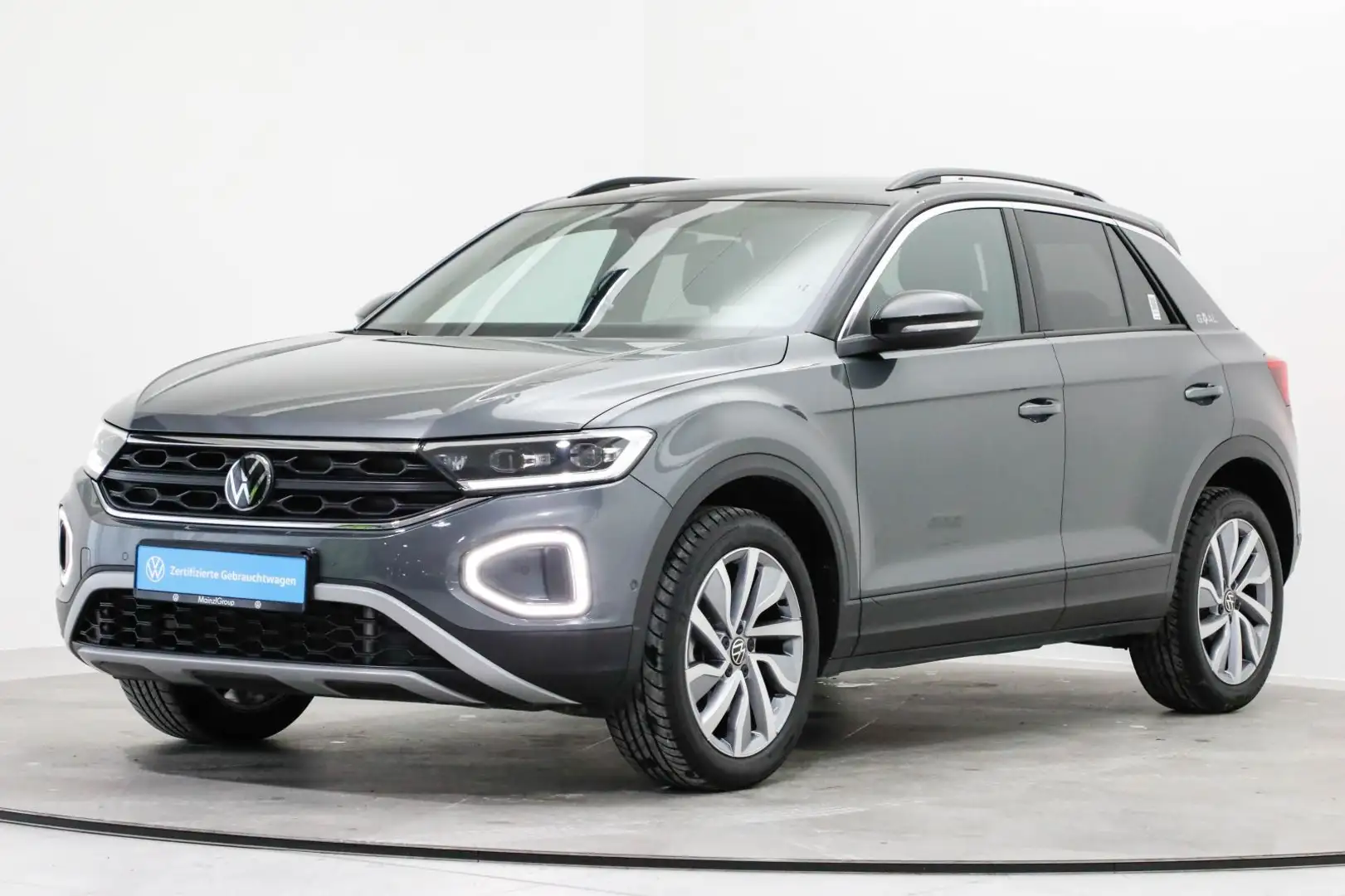 Volkswagen T-Roc 2.0 TDI DSG Goal AHK Keyless LED+ Kamera Grau - 2