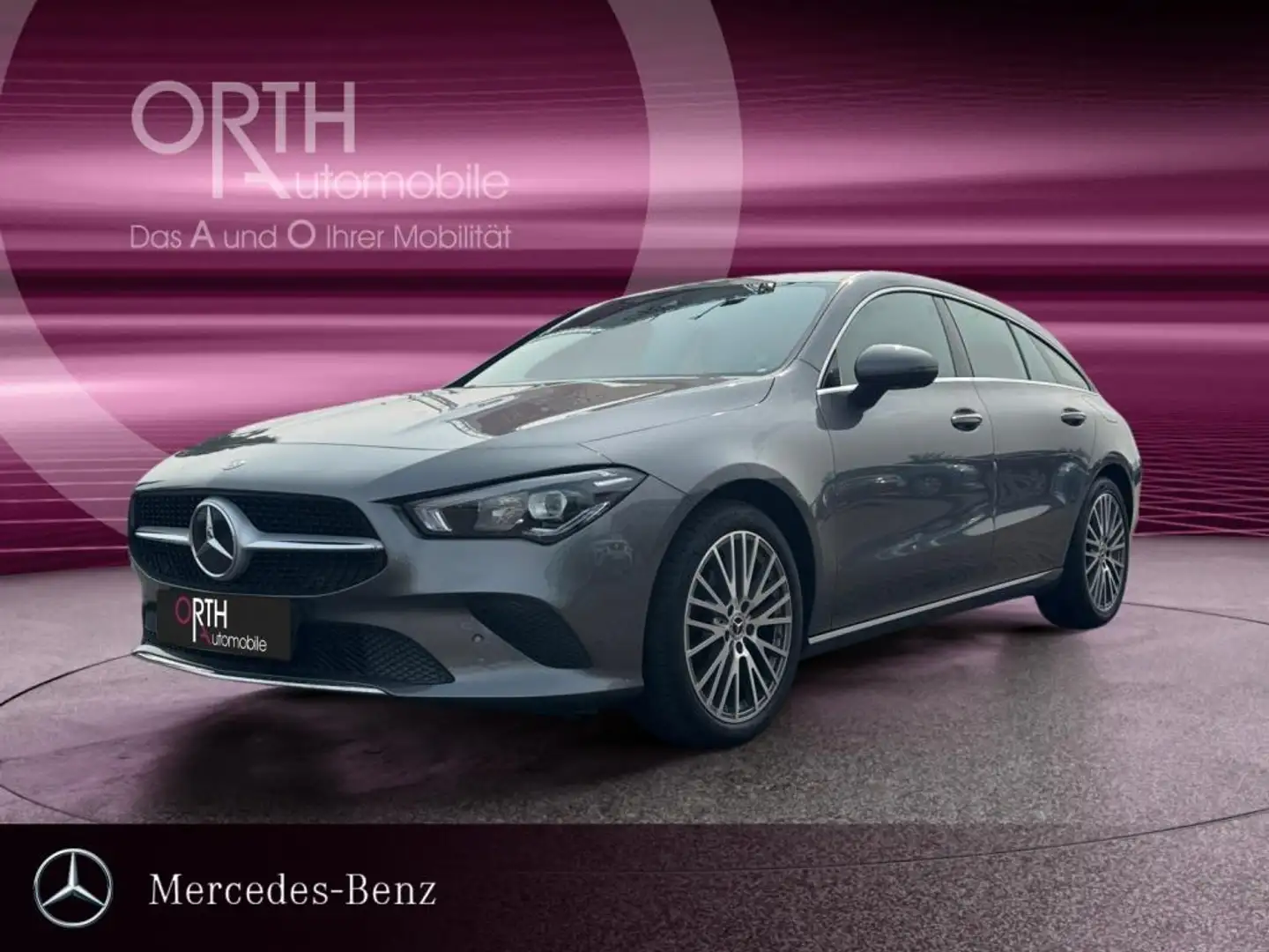 Mercedes-Benz CLA 180 Shooting Brake LED WIDESCREEN NAVI SHZ Gris - 1