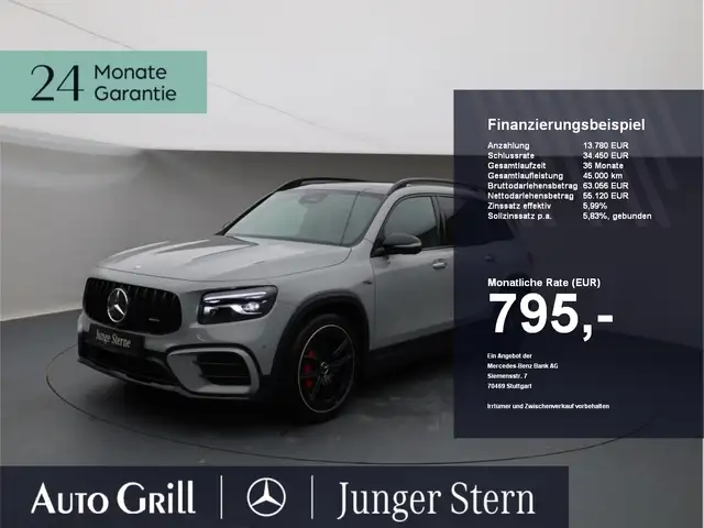 Mercedes-Benz GLB 35 AMG 4M alpingrau Night Burm Leder AHK 360