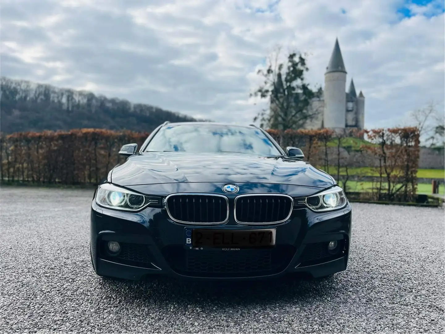 BMW 318 318 d Noir - 2