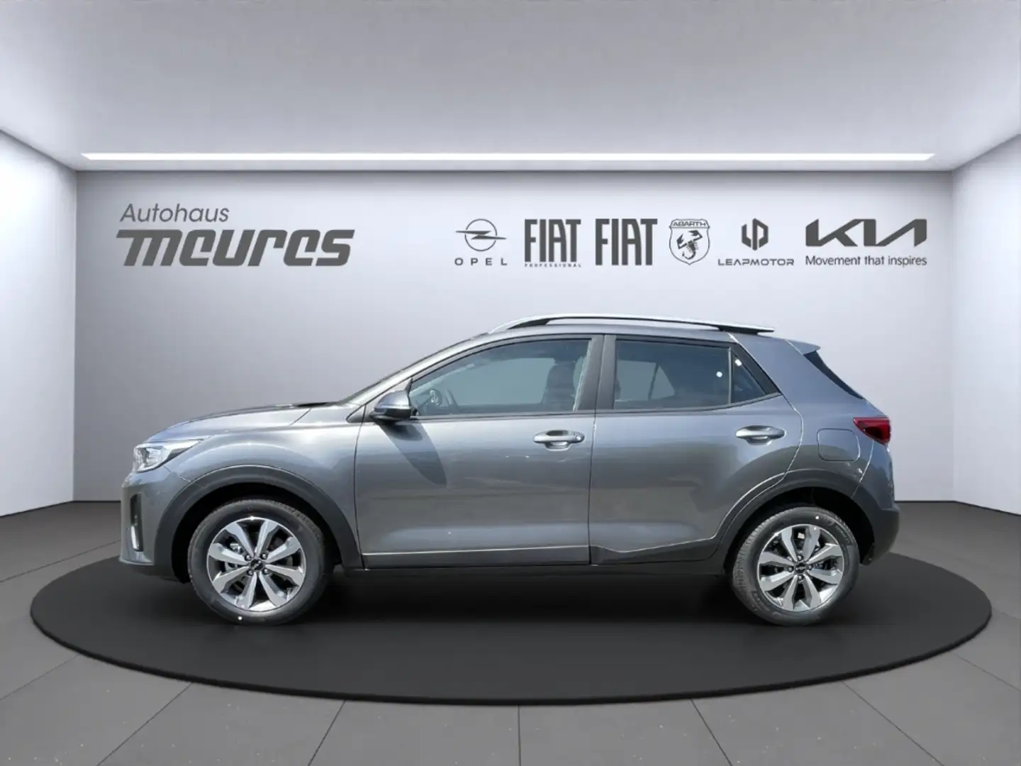 Kia Stonic Vision 1.0 T-GDI AUTOMATIK Navi Klimaautom SHZ Gris - 2