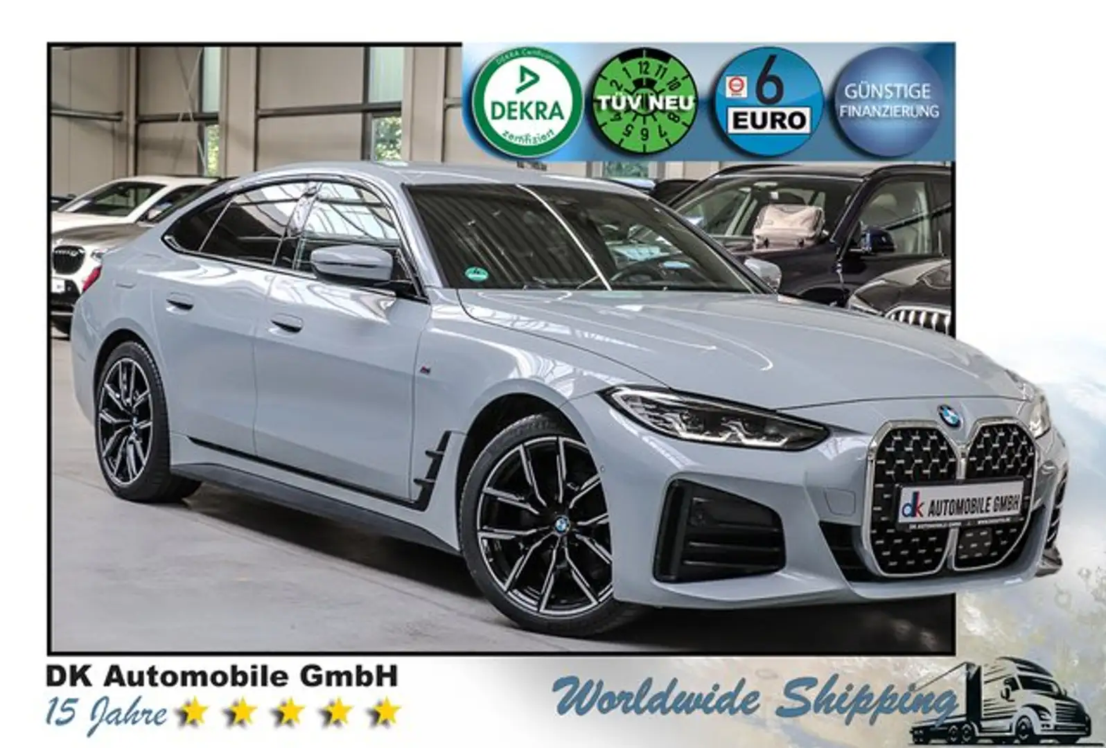 BMW 420 d xDrive Mild-Hybrid Gran Coupe///M SPORT/HUD Grey - 1