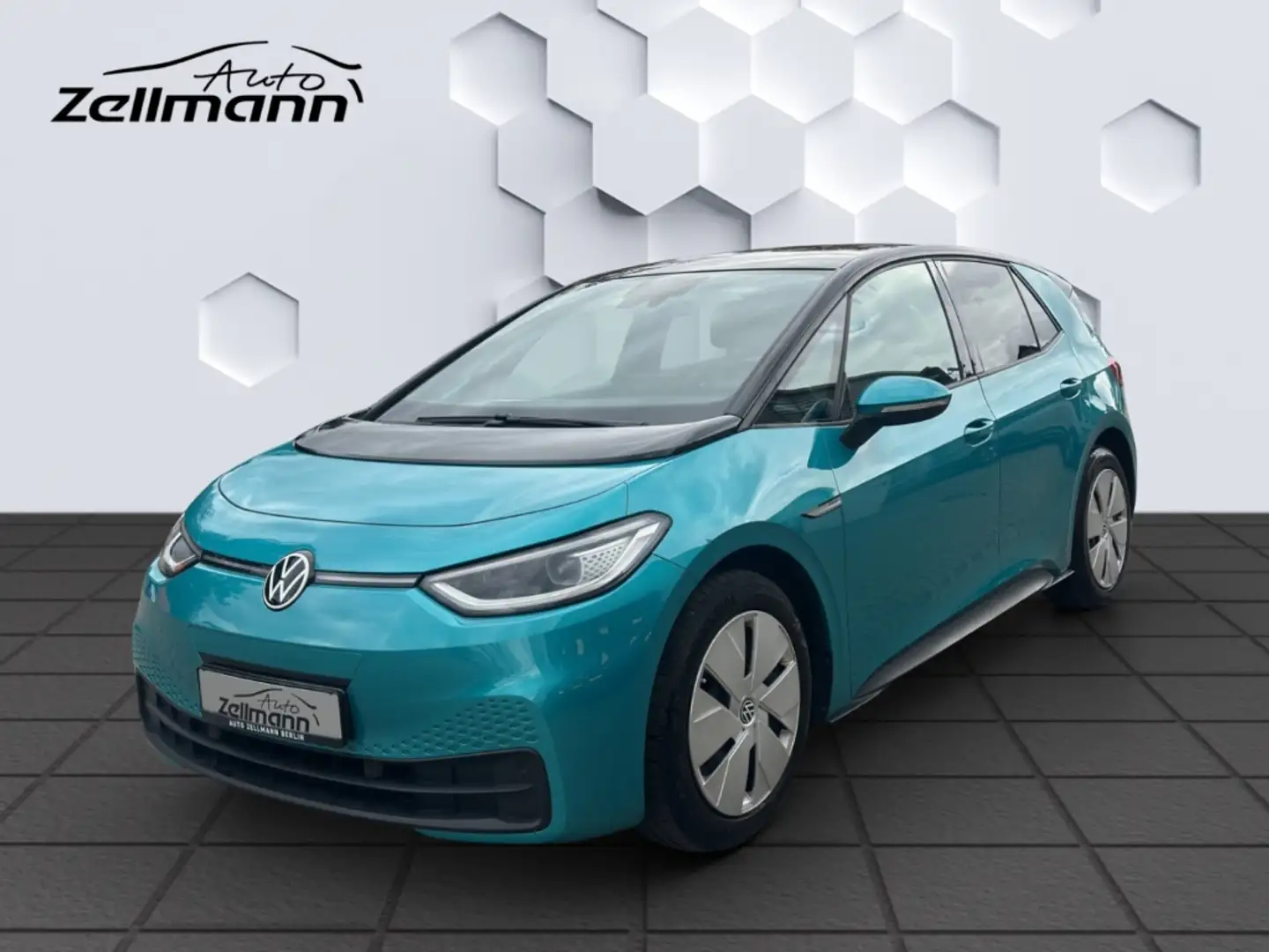 Volkswagen ID.3 LED Panodach Rückfahrkamera Pro Performance Family Vert - 1