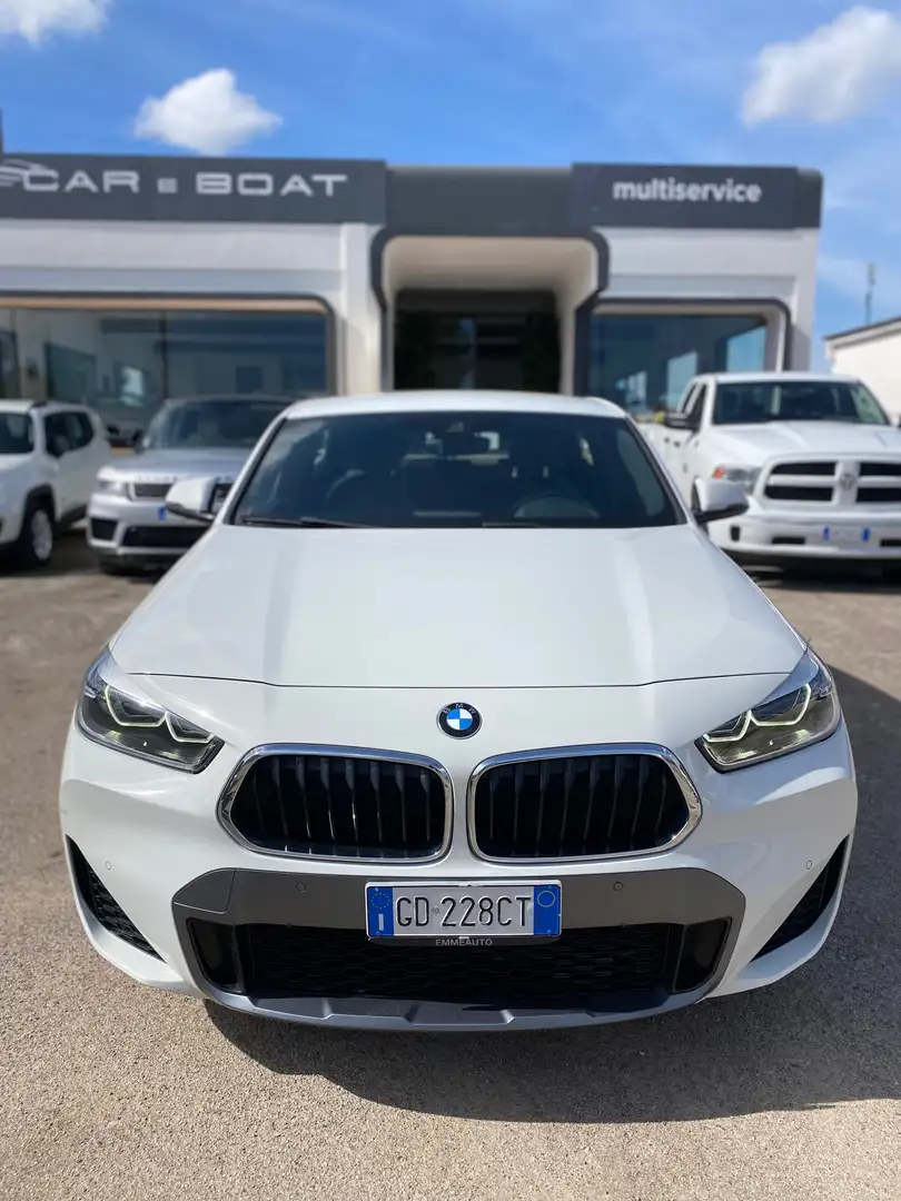 BMW X2 X2 F39 Xdrive18d Msport auto Blanc - 1