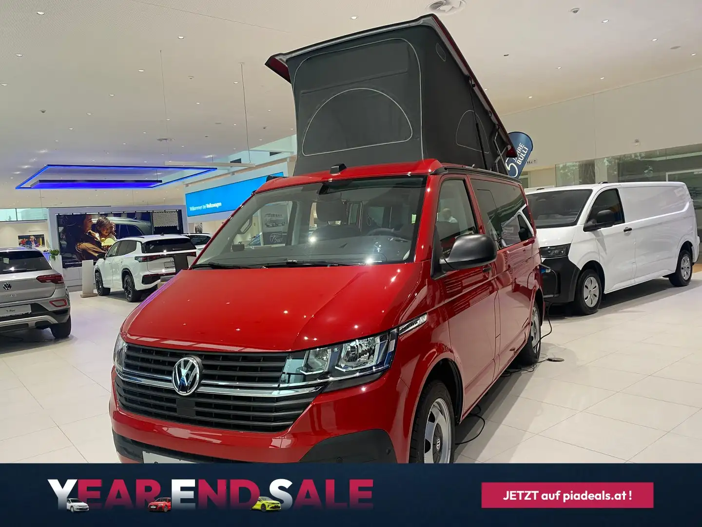 Volkswagen T6.1 California VW T6.1 California Beach Camper TDI Rosso - 1