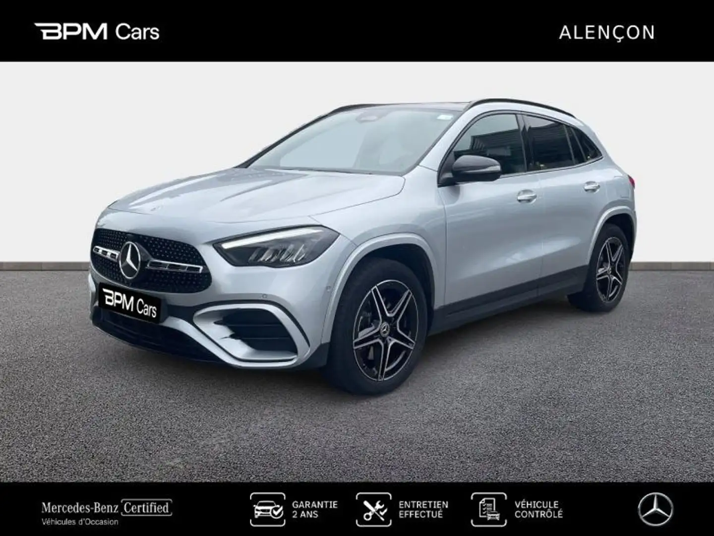 Mercedes-Benz GLA 250 250 e 218ch AMG Line 8G-DCT Argent - 1