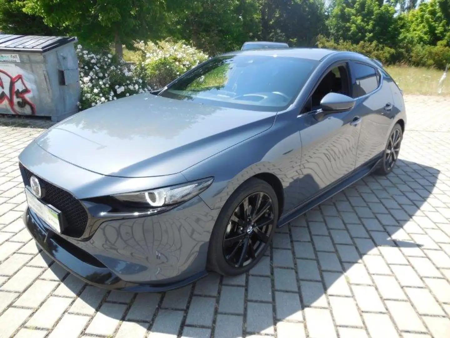 Mazda 3 SKYACTIV-X 2.0 MildHybrid Automatik AWD...Selectio Gris - 1