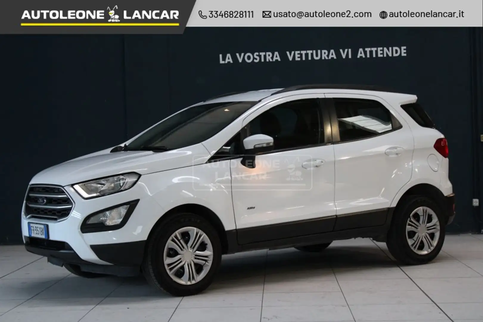 Ford EcoSport 1.5 tdci Business awd 125cv 4x4 E6 Bianco - 1