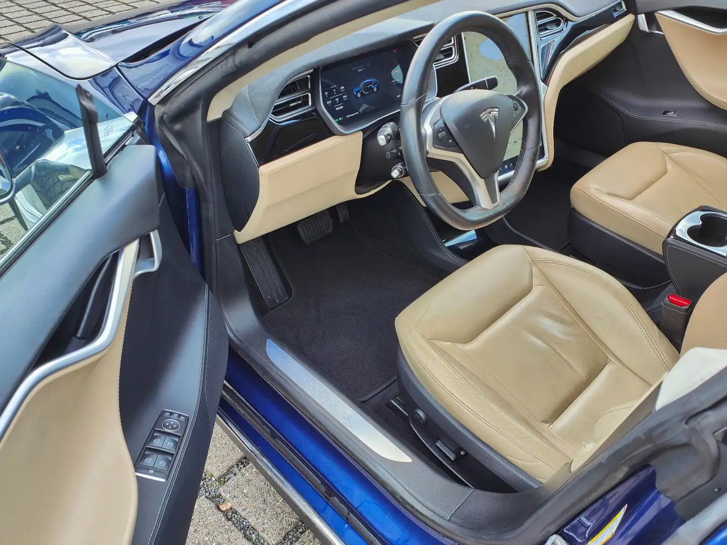 Tesla Model S 90D/ Top Ausstattung/ Kein Loaner Bleu - 2