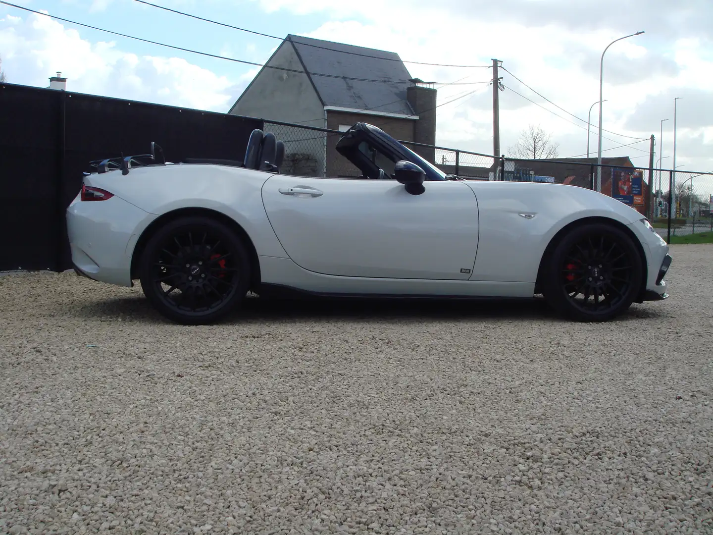 Mazda MX-5 MX5 2.0 * SPORTUITLAAT * NAVI * LEDER * ALU BLACK Blanco - 2