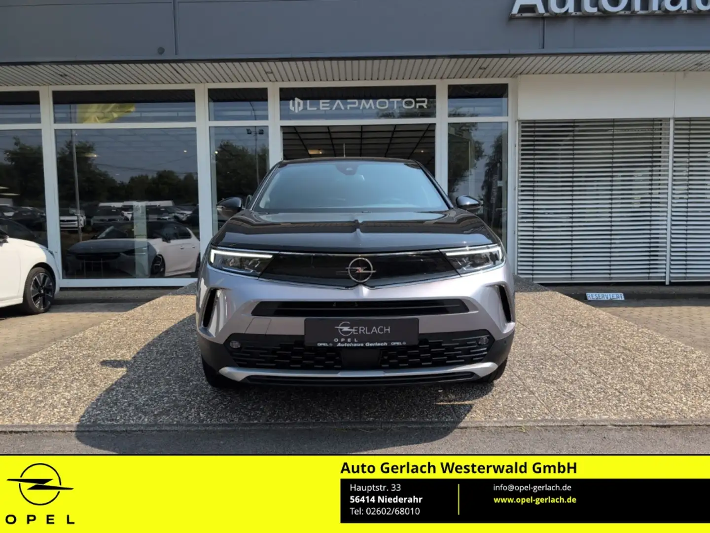 Opel Mokka Ultimate 1.2 Turbo EU6d Navi Leder Digitales Cockp Gris - 2