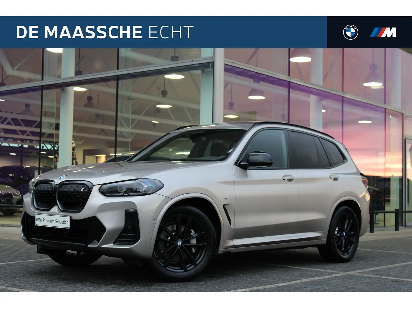 BMW iX3 High Executive / Trekhaak / Sportstoelen / M Adapt Zilver - 1