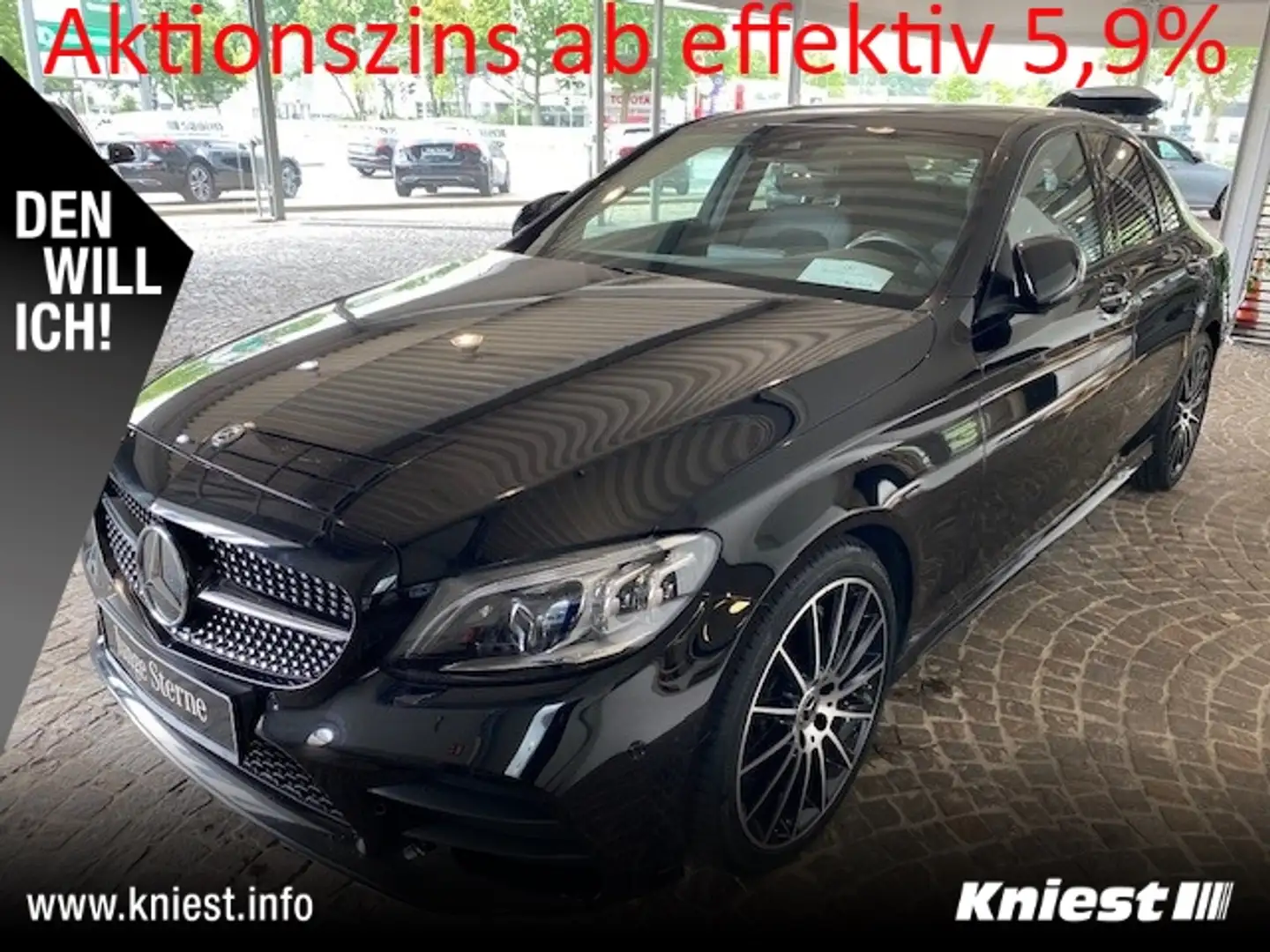 Mercedes-Benz C 300 d EU6d AMG-Line, Pano, Night Paket, Ambiente Noir - 1