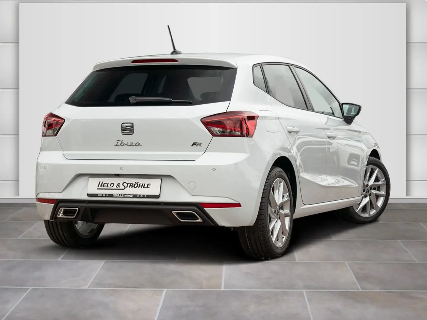 SEAT Ibiza FR 1.0TSI DSG 17 FULL-LINK LED PDC RFK SHZ Bianco - 2