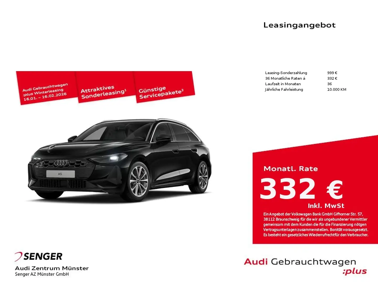 Audi A5 Avant 2.0 TFSI MMI LED ACC Digitales Cockpit Schwarz - 1