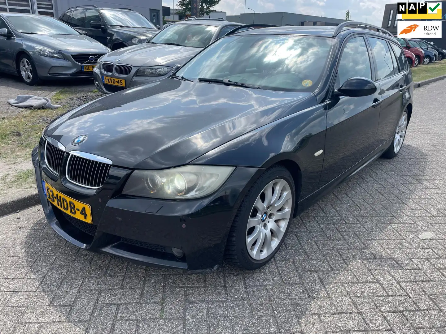 BMW 325 3-serie Touring 325d High Executive M Pakket Pano, Noir - 1