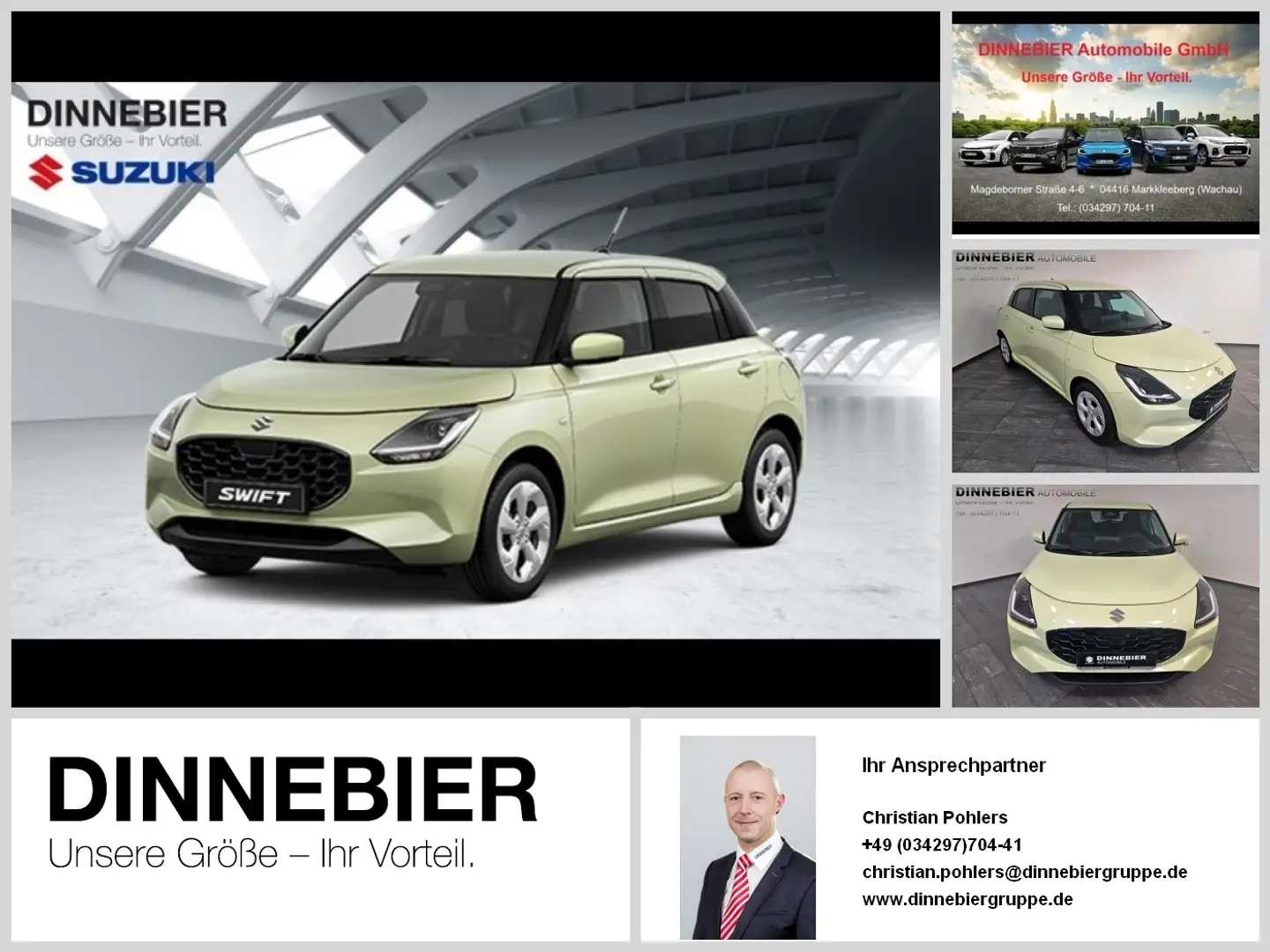 Suzuki Swift Comfort (MT)    *6 Jahre Garantie* Jaune - 1