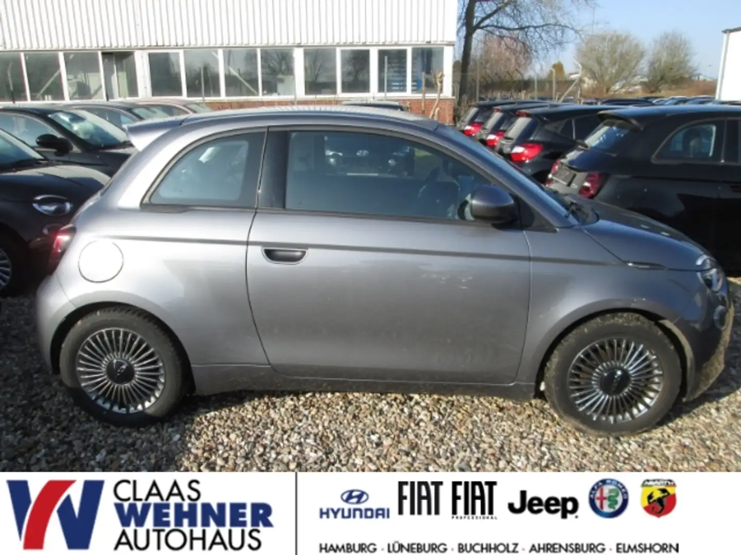Fiat 500e e Icon Android Apple CarPlay Navi Grau - 1