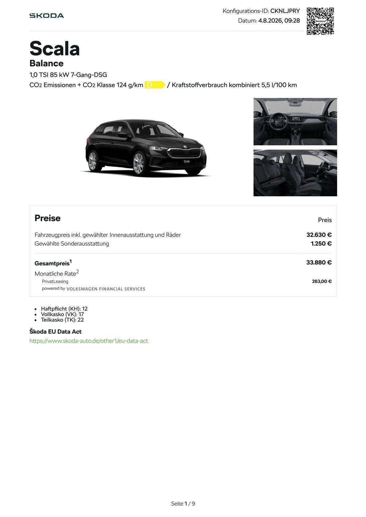 Skoda Scala