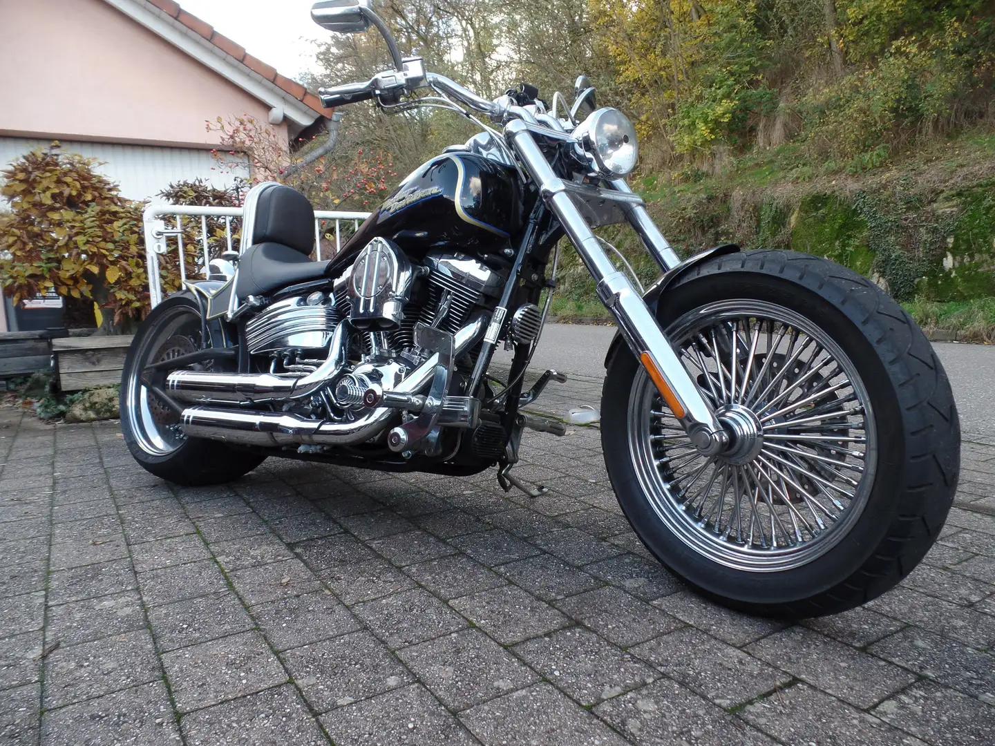 Harley-Davidson Softail Custombike Negro - 2