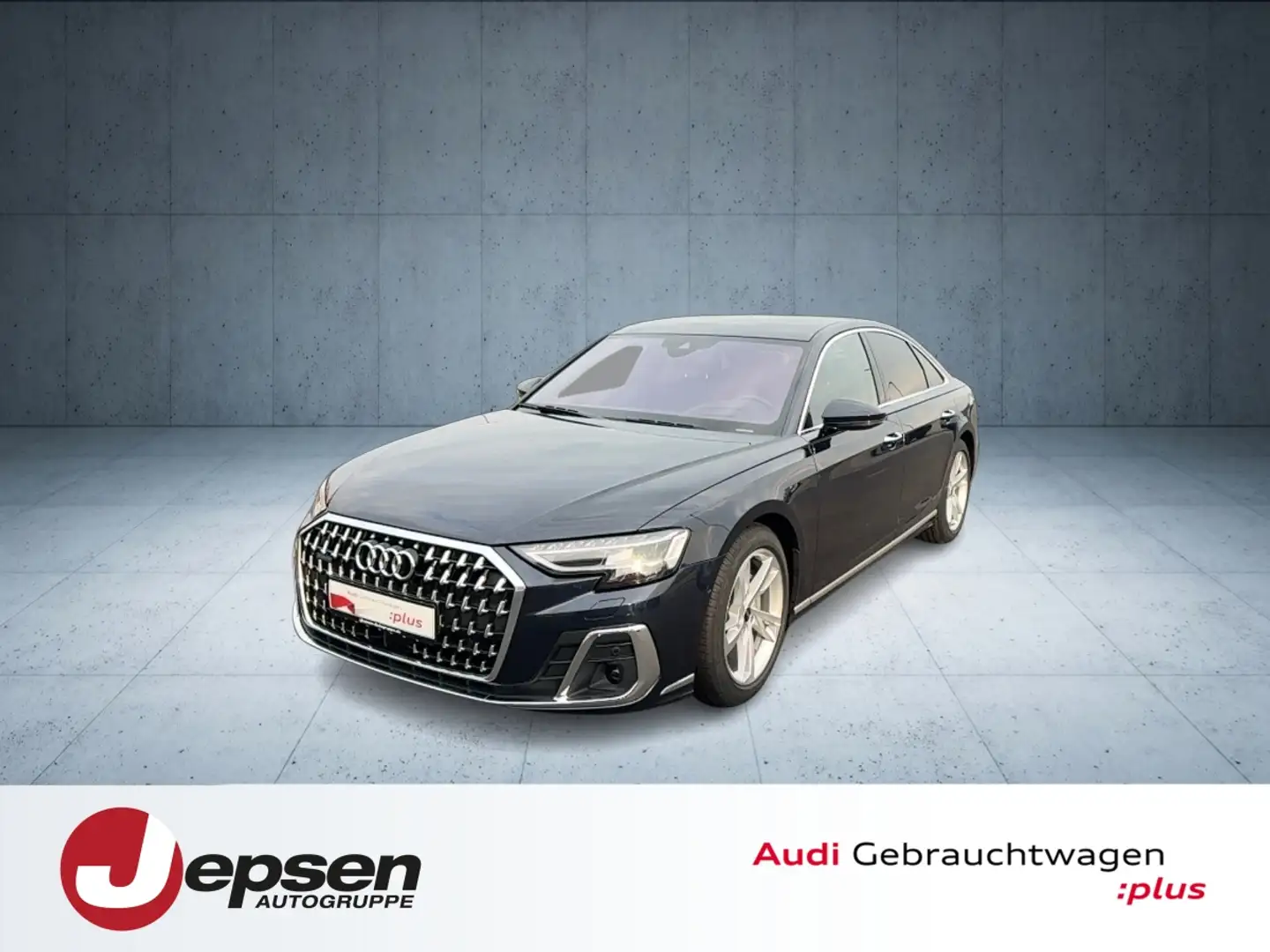 Audi A8 50 TDI qu. tiptr. Stdhzg PANO HUD 360 19Ž Blau - 1
